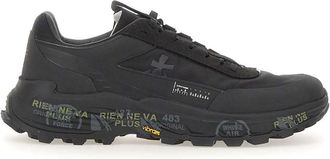Premiata Devin 433 - Heren - Sneakers - Zwart - 42 EU - Leer - Schoenen