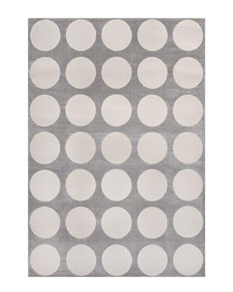 Jonathan Y Designs Jonathan Y Adrian Modern Geometric Circle Dot High-Low Area Rug