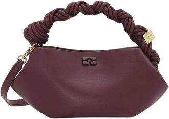 Ganni Dames, Tassen, Rood, Maat: ONE Size Leer