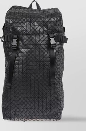 Bao Bao Issey Miyake backpack with geometric pattern and side pockets