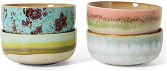 HKliving kom 70s (Ø12,5 cm) (set van 4)