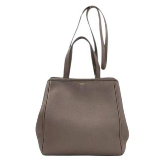 Celine Pre-owned Tote Bags, female, Gray, Size: ONE SIZE Pre-owned Cabas Tote Bag