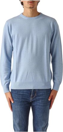 MC2 Saint Barth Truien & Vesten, Heren, Blauw, XL, Wol, Regent Pullover