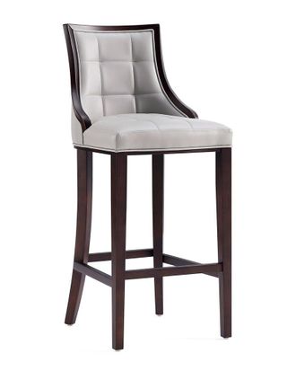 Manhattan Comfort Set Of 3 Fifth Avenue Barstools