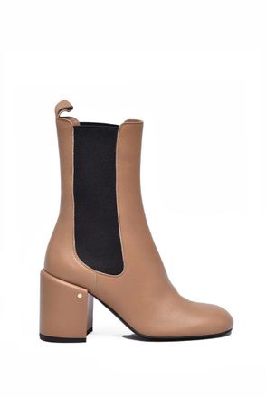 Laurence Dacade Beige Leather Ankle Boots