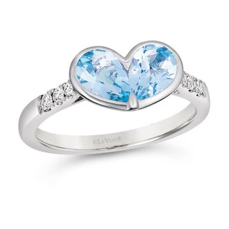 Le Vian Ladies Heart Shape Rings set in 14K Vanilla Gold
