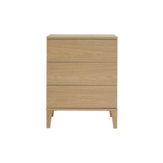 Miliboo Mueble De Ba&ntilde;o Acabado Madera Roble L60 Cm Freddy
