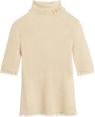 By Malene Birger Dames, Truien, Beige, Maat: L Wol