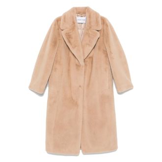 Stand Studio Stand Studio, Dames, Mantels, Beige, Maat: XL Poliester