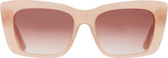 Guess Gradient Brown Cat Eye Ladies Sunglasses GU7890 57F 55