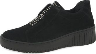 Gabor Wonderland Womens Trainers 6.5 UK Black Suede