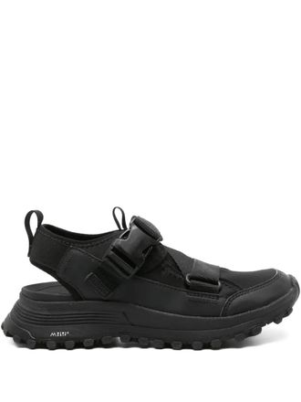 Clarks Mules ATL Trek con fibbia - Nero