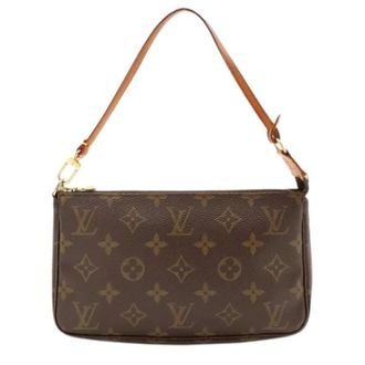 Louis Vuitton Pre-owned Monogram Pochette - Dames - Pre-owned - Bruin - Maat: ONE Size