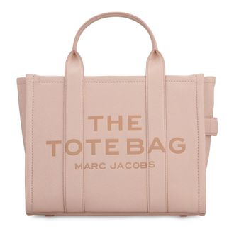 Marc Jacobs De Medium Tote Bag - Dames - Shoppers - Roze - ONE Size - Leer - Tassen