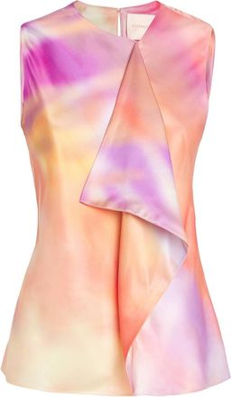 Roksanda Ilincic Satin Kiara Blouse Size XS