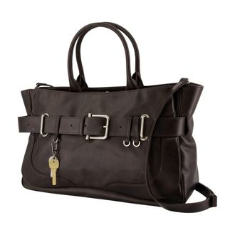Osoi Womens Brocle Handbag - Osoi Leather Brown Cowhide Bags Handbags-Purses