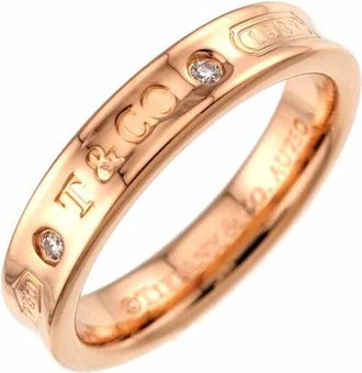 Tiffany & Co. Gold Pink Gold (18K) Band Ring (Pre-Owned)