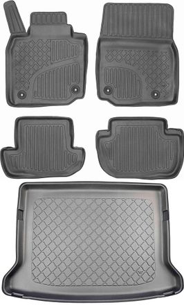 OEM Mazda Mx-30 Suv A Partir De Septiembre De 2020 Set - Alfombrillas Para Coche + Alfombrilla Para Maletero