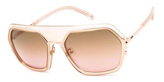 MCM MW0018-H 72F Womens Sunglasses Gold Size 56