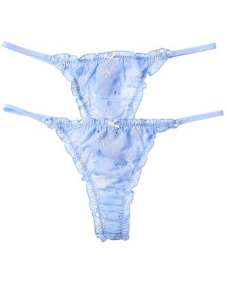 Florence By Mills 2Pk Eyelet Thong