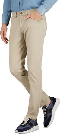 Gardeur 5-pocket broek Gardeur beige katoen