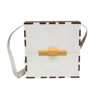 Bottega Veneta Pre-owned Cross Body Bags, female, White, Size: ONE SIZE Pre-owned Vintage Cross Body Bag