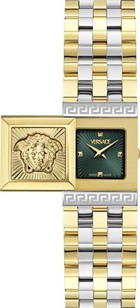 Versace Reveal Womens Multicolour Watch VE0C00125 Stainless Steel - One Size