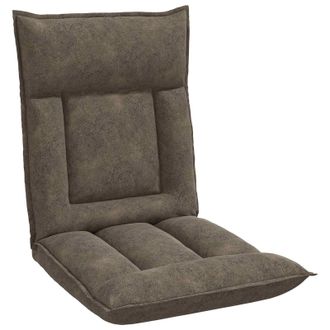 vidaXL Sill&oacute;n Ajustable Gris Oscuro Tela Vidaxl