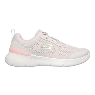 Skechers Womens/Ladies Dynamight 2.0 New Heights Skech-Air Trainers (Natural/Pink) - Size UK 4