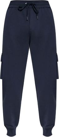 Moose Knuckles Pantaloni sportivi Hartsfield con coulisse - Blu