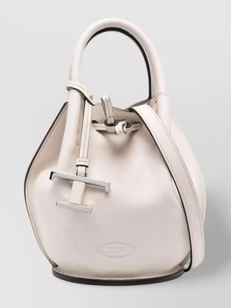 Tod's bucket mini leather shoulder bag