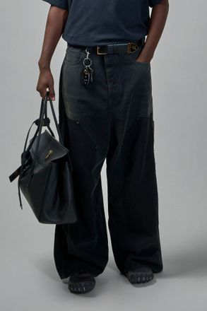 Balenciaga Ripped Off Baggy Pants