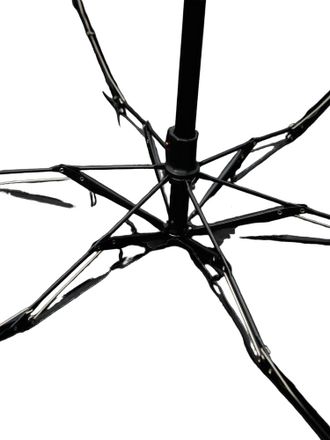Coccinelle Unisex Umbrella Multi Black Acrylic Accessories Umbrellas