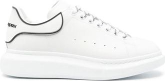 Alexander McQueen Oversized Sneaker - Heren - Sneakers - Wit - 45 EU - Leer - Schoenen