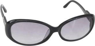 Miu Miu Pre-owned Accessories, female, Black, Size: ONE SIZE Pre-owned Plastic Sunglasses