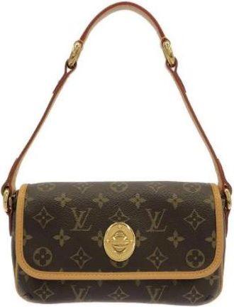Louis Vuitton Pre-owned Monogram Tikal Shoulder Bag - Dames - Vintage Schoudertas - Bruin - ONE Size - Vintage