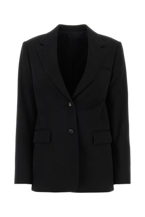 Lanvin Single-Breasted Tailored Blazer - Black