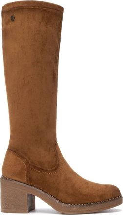Xti Womens Suede Tall Boots Refresh Collection By XTI