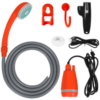 OEM Ducha Para Coche, Port&aacute;til, Usb, El&eacute;ctrica, Recargable, Bater&iacute;a De Litio, Naranja-crezuo