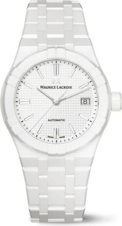 Maurice Lacroix Aikon Automatic Ceramic 39mm - Heren - Horloges - Wit - ONE Size - Accessoires
