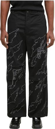 maharishi Wide Broeken - Heren - Wijde Broeken - Veelkleurig - L - Broeken