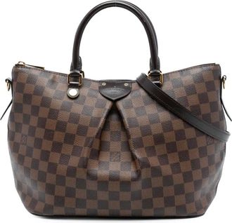 Louis Vuitton 2017 Damier Ebene Siena MM satchel - Marrone