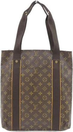 Louis Vuitton Pre-owned Coated Canvas Tote Bag - Dames - Vintage Shopper - Bruin - ONE Size - Vintage