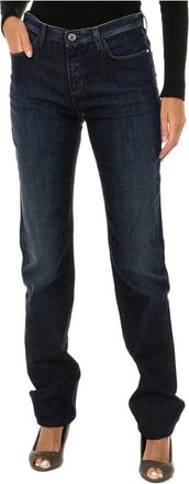 Armani Jeans Slim Fit Denim Jeans - Dames - Slim Fit Jeans - Blauw - W24 - Denim - Jeans