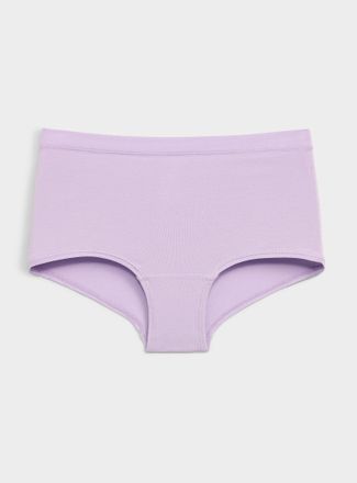 Miiyu Womens Ultra-comfortable cropped boyshort Organic cotton & TENCEL TM modal