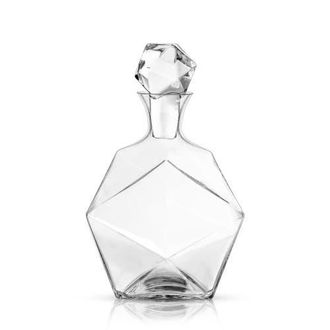 Viski Seneca Faceted Crystal Liquor Decanter in Clear at Nordstrom