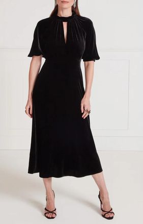 Temperley London Eliana Dress in Black at Nordstrom, Size 14