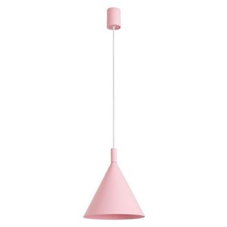 Sollux Lighting L&aacute;mpara colgantes rosa acero alt. 140 cm