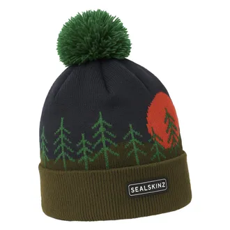 Sealskinz Waterdichte Koude Weer Scenic Bobble Muts voor Mannen en Vrouwen