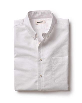 Taylor Stitch The Jack in White Everyday Oxford